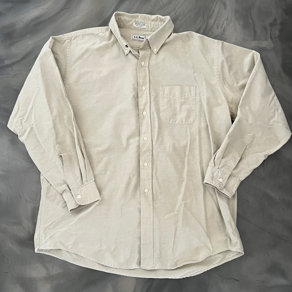 LL Bean Shirt, Button Down Shirt